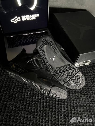 Nike Air Jordan 4 Black Cat оригинал