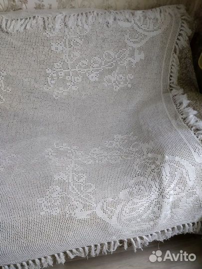 Скатерть с бахромой СССР