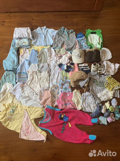Вещи от 0 месяцев