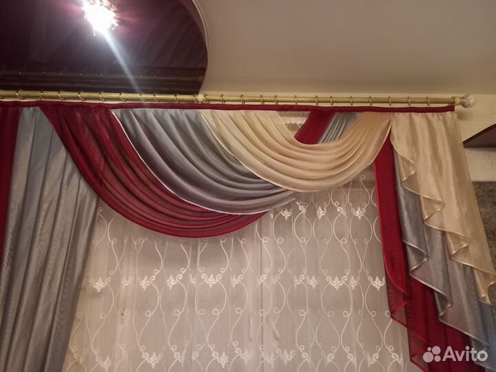 Занавески шторы тюль бу