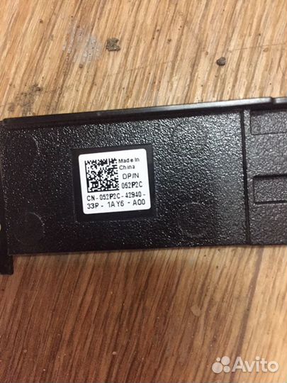 Заглушка Dell в слоты оперативной памяти