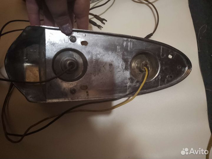 Хром фонари задние