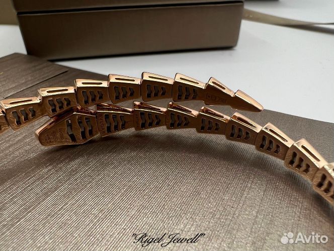 Золотой браслет Bvlgari Serpenti