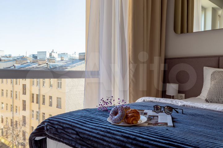 Квартира-студия в апарт-отеле, 26 м², 4/10 эт.