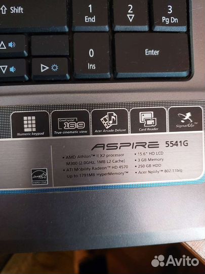 Ноутбук acer Aspire 5541