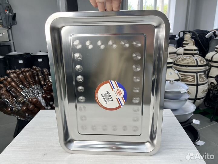 Поднос металлический