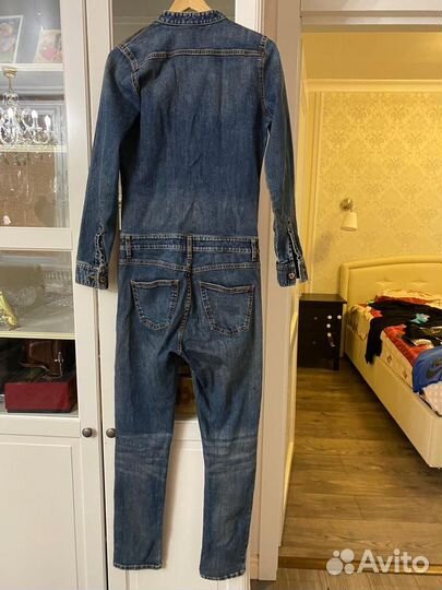 Комбинезон джинсовый 42 новые