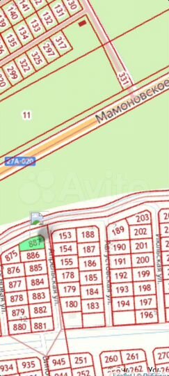 Участок 9 сот. (СНТ, ДНП)