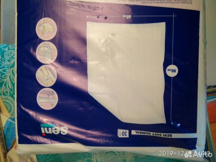 Пеленки уролог.+2 шт