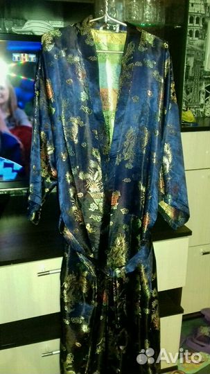 Шелковый халат