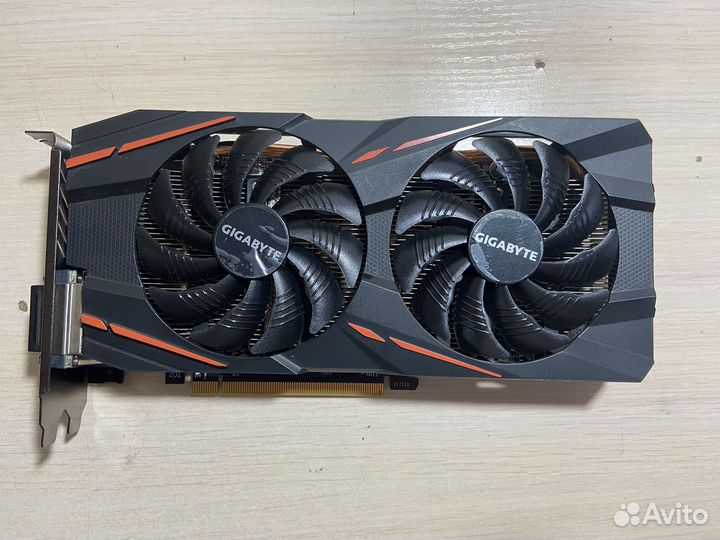 Видеокарта gigabyte rx570 4gb