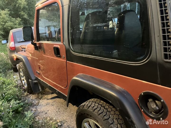 Jeep Wrangler 2.5 МТ, 2002, 265 400 км