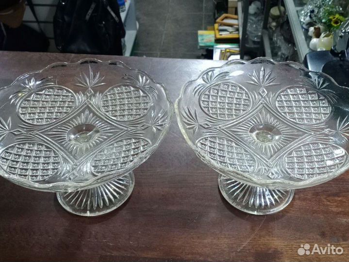 Ваза на ножке ранние Советы