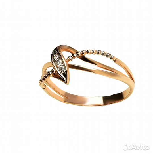 Кольцо Золото с бриллиантами