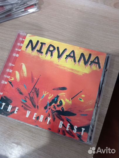 Колекционый диск группы nirvana