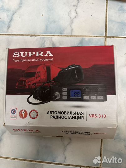 Радиостанция Supra VRS-310 black