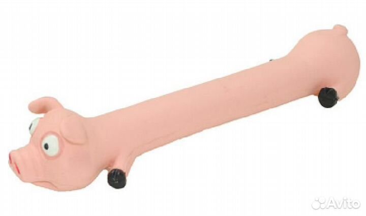Homepet Игрушка для собак Долговязый поросенок с п