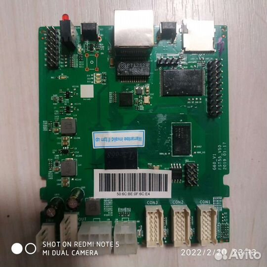 Контрольная плата t3+b pro t2thm t2t innosilicon