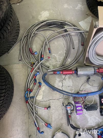 Контроллер закиси азота Zex, шланги, насос,фитинги