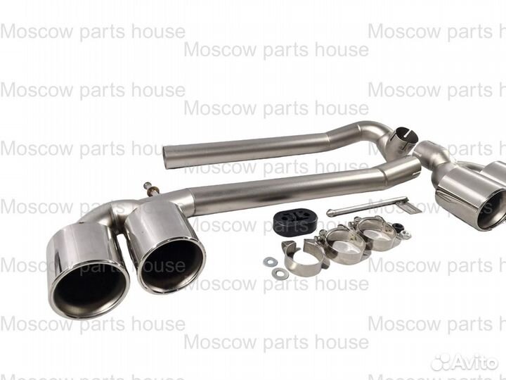 BMW F10 раздвоение выхлопа M-Performance M5