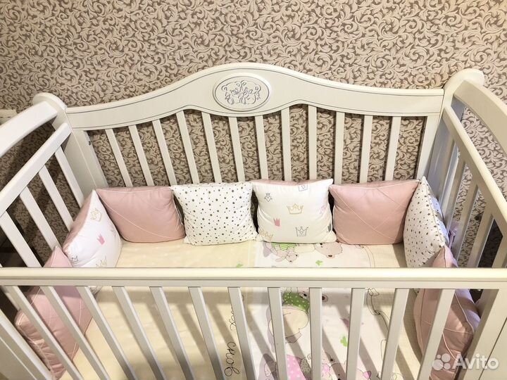 Бортики в детскую кроватку