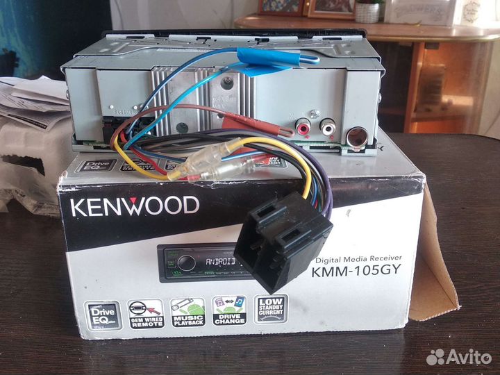 Магнитола kenwood KKM 105GY