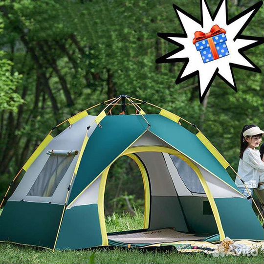 Палатка 4 местная автоматическая