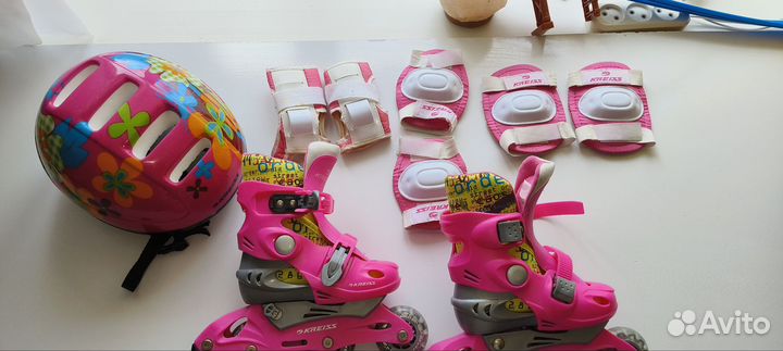 Детские ролики и защита