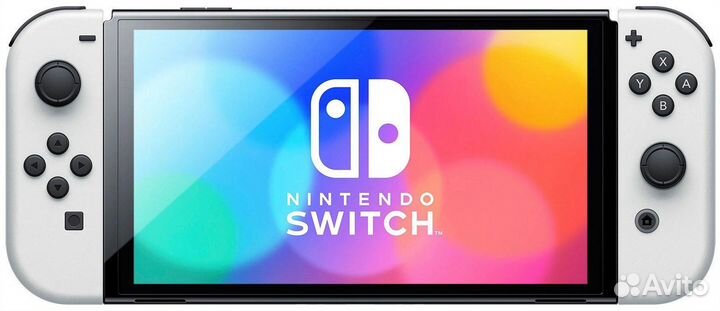 Игровая приставка Nintendo Switch oled (+7 игр)