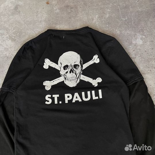 Апсайкл Лонгслив St.Pauli (Vetements type)