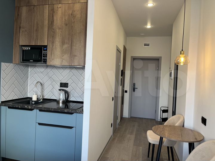 Квартира-студия в апарт-отеле, 16,6 м², 4/7 эт.