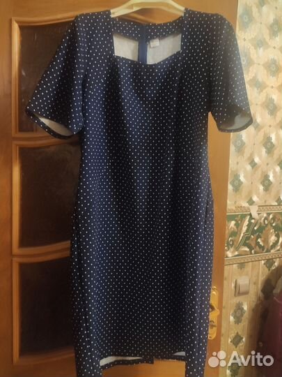Платье в горошек