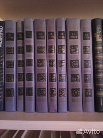 Книги Гоголь собрание сочинений 8 томов