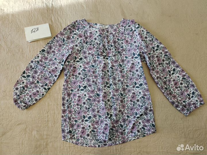 Пакет летних вещей для девочки 128