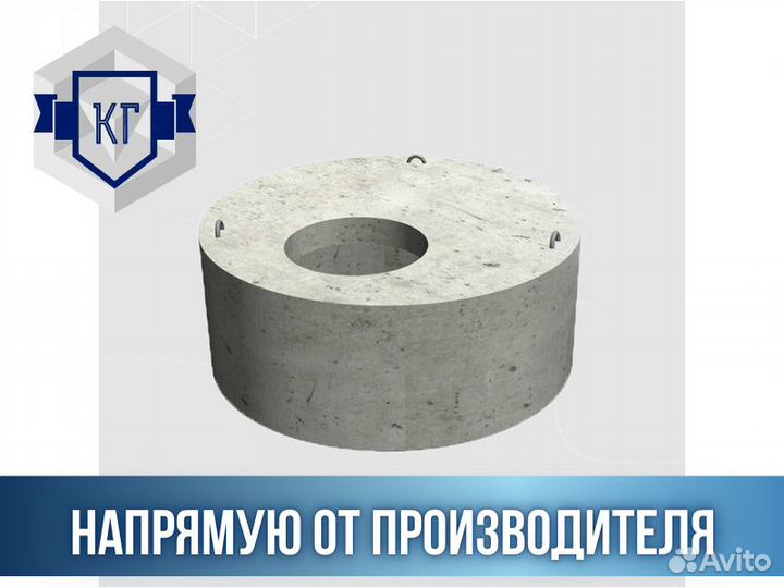 Кольца колодца с перекрытием