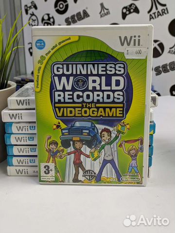 Guinness world records Wii Б/У