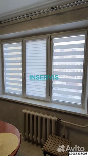 Римские шторы на пластиковые окна