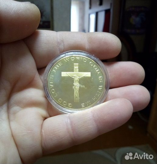 Монета-Иисус Христос