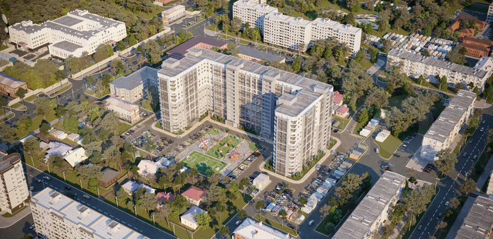 2-к. квартира, 80,2 м², 6/14 эт.