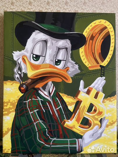 Картина на холсте ручная работа 