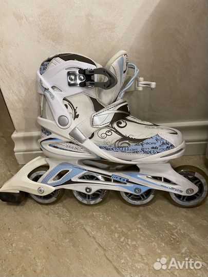 Ролики детские 37 размер+защита