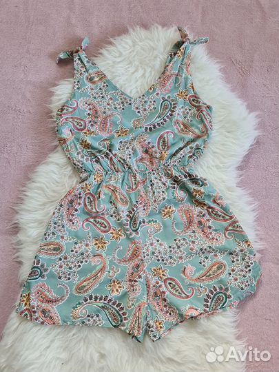 Комбинезон-шорты Италия 44 вискоза