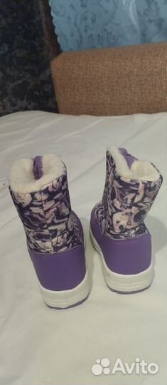 Дутики ботинки детские зимние