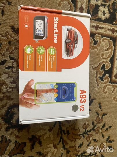 Starline a93 сирена и датчик температуры