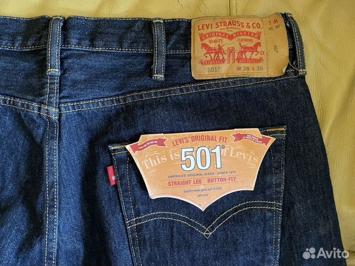 Джинсы Levi's 501 оригинал