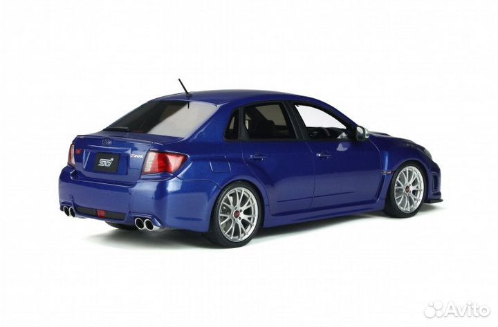 Otto Subaru Impreza WRX STI S206 blue 1/18