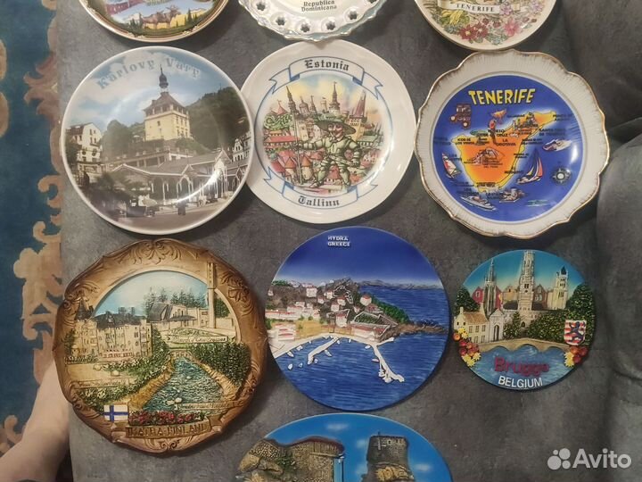 Коллекционные тарелки разных стран мира