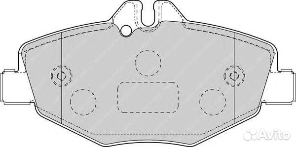 Колодки тормозные передние