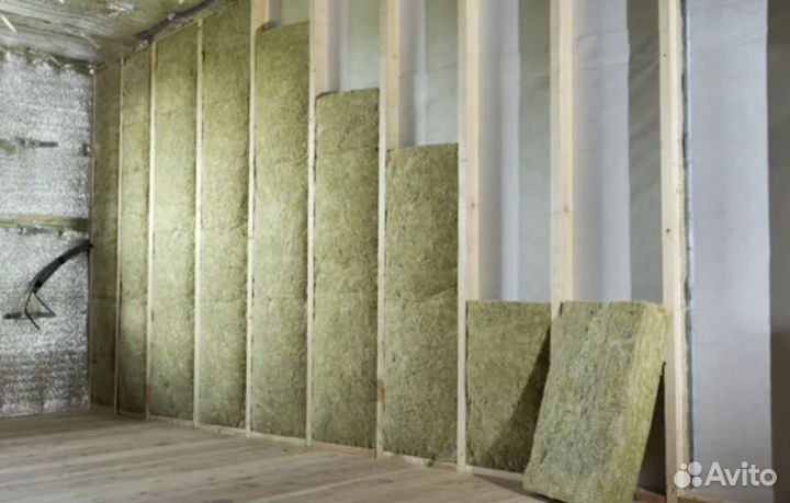 Утепление стен, крыш, фасадов, изоляция