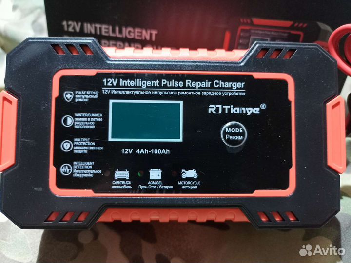 Зарядное устройство для акб 12в, 6А